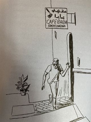 Anthony Bourdain à Tanger par Weskey Allsbrook